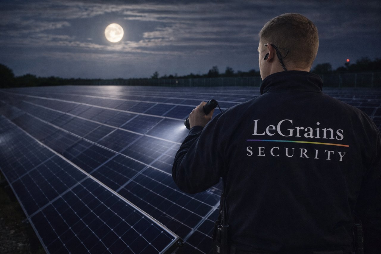 Nachtbewachung LeGrains Security – Kontrolle bei Nacht